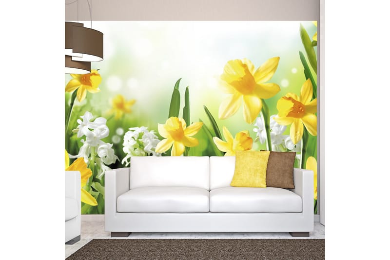 Fototapet Spring Walk 300x210 - Artgeist sp. z o. o. - Inredning & dekor - Väggdekor - Tapeter & tapettillbehör - Fototapeter