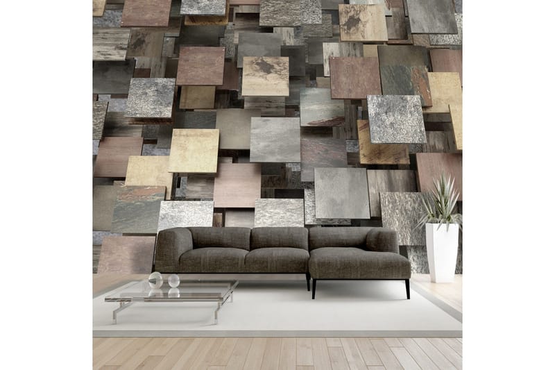 Fototapet Square Structure 300x210, Artgeist sp. z o. o.