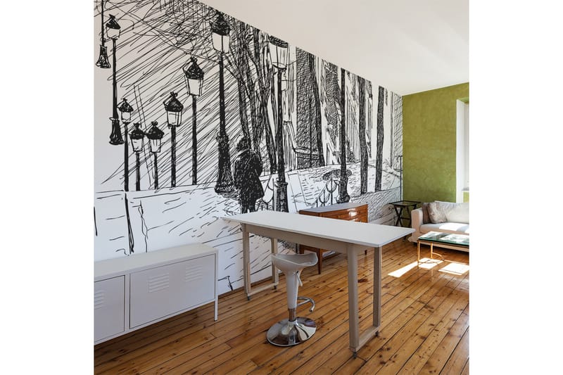 Fototapet Stairs Montmartre 450x270, Artgeist sp. z o. o.