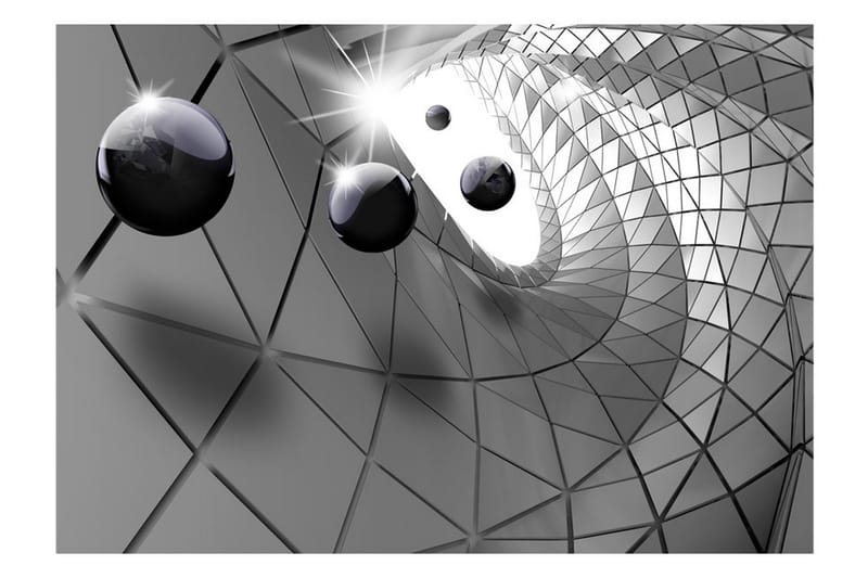 FOTOTAPET Steel Illusion 100x70 - Artgeist sp. z o. o. - Inredning & dekor - Väggdekor - Tapeter & tapettillbehör - Fototapeter