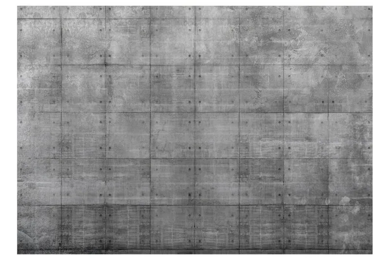 Fototapet Steel Puzzle 100x70 - Artgeist sp. z o. o. - Inredning & dekor - Väggdekor - Tapeter & tapettillbehör - Fototapeter