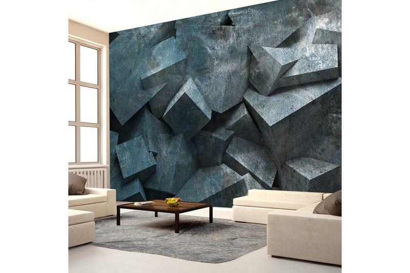 FOTOTAPET Stone Avalanche 300x210 - Artgeist sp. z o. o. - Inredning & dekor - Väggdekor - Tapeter & tapettillbehör - Fototapeter