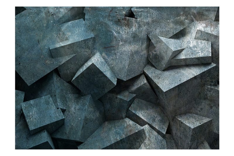 Fototapet Stone Avalanche 350x245 - Artgeist sp. z o. o. - Inredning & dekor - Väggdekor - Tapeter & tapettillbehör - Fototapeter