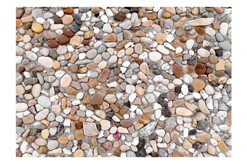 Fototapet Stone Beach 300x210 - Artgeist sp. z o. o. - Inredning & dekor - Väggdekor - Tapeter & tapettillbehör - Fototapeter