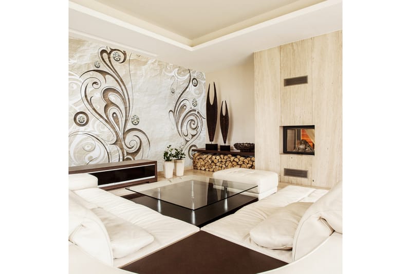 FOTOTAPET Stone Butterfly 250x175, Artgeist sp. z o. o.