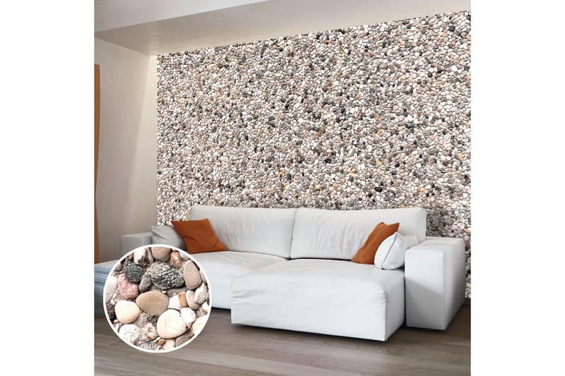 FOTOTAPET Stone Charm 400x280 - Artgeist sp. z o. o. - Inredning & dekor - Väggdekor - Tapeter & tapettillbehör - Fototapeter