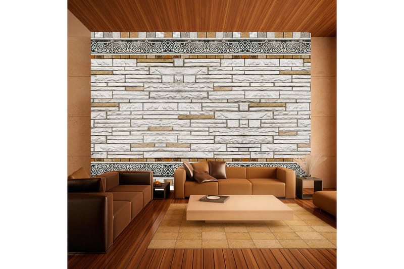 FOTOTAPET Stone Mosaic 150x105 - Artgeist sp. z o. o. - Inredning & dekor - Väggdekor - Tapeter & tapettillbehör - Fototapeter