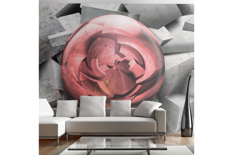 FOTOTAPET Stone Rose 100x70 - Artgeist sp. z o. o. - Inredning & dekor - Väggdekor - Tapeter & tapettillbehör - Fototapeter