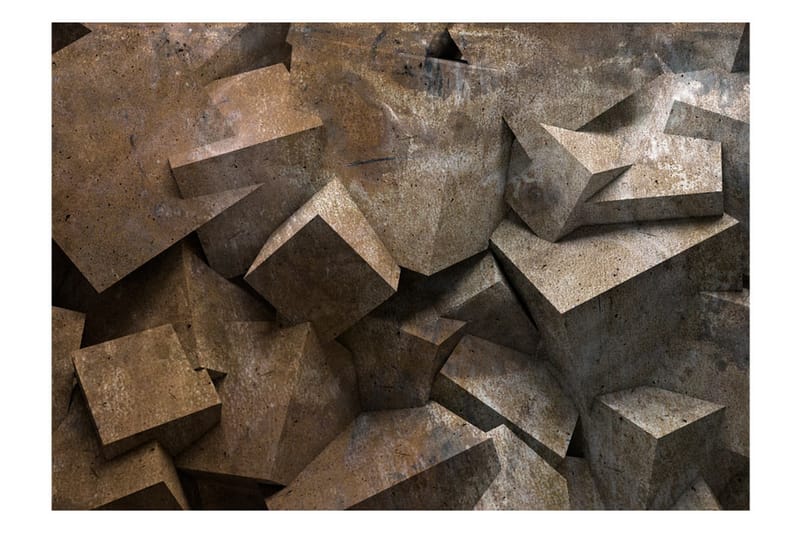 FOTOTAPET Stone Steps 350x245 - Artgeist sp. z o. o. - Inredning & dekor - Väggdekor - Tapeter & tapettillbehör - Fototapeter