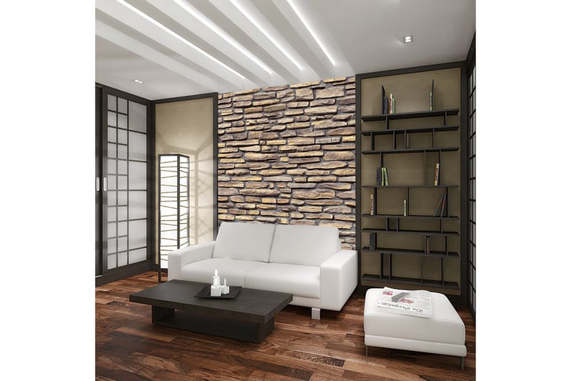 FOTOTAPET Stone Stylish Design 300x231 - Artgeist sp. z o. o. - Inredning & dekor - Väggdekor - Tapeter & tapettillbehör - Fototapeter