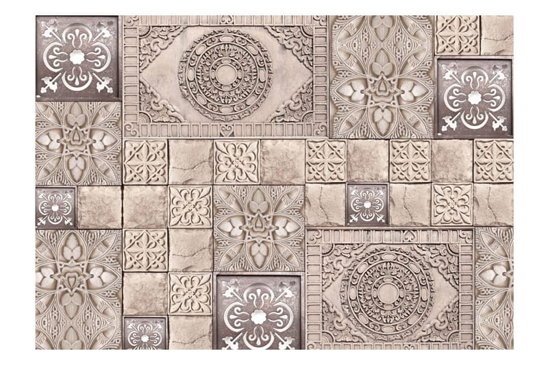 Fototapet Stone Tile 350x245 - Artgeist sp. z o. o. - Inredning & dekor - Väggdekor - Tapeter & tapettillbehör - Fototapeter