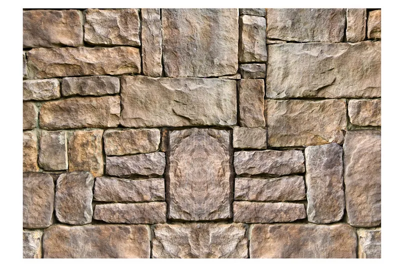 Fototapet Stone Puzzles 300x210 - Artgeist sp. z o. o. - Inredning & dekor - Väggdekor - Tapeter & tapettillbehör - Fototapeter