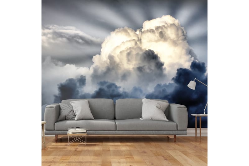 FOTOTAPET Strålar På Himlen 350x270 - Artgeist sp. z o. o. - Inredning & dekor - Väggdekor - Tapeter & tapettillbehör - Fototapeter