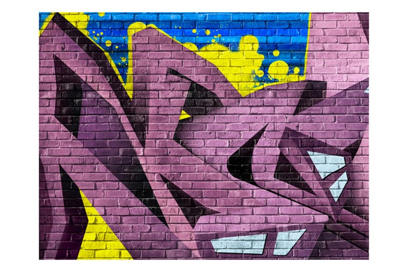 FOTOTAPET Street Art Graffiti 300x231 - Artgeist sp. z o. o. - Inredning & dekor - Väggdekor - Tapeter & tapettillbehör - Fototapeter