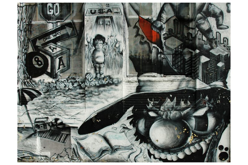 FOTOTAPET Street Art Graffiti 350x270, Artgeist sp. z o. o.