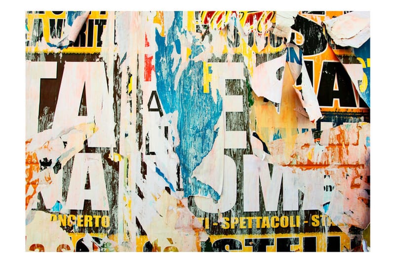 FOTOTAPET Street Poster 400x280 - Artgeist sp. z o. o. - Inredning & dekor - Väggdekor - Tapeter & tapettillbehör - Fototapeter