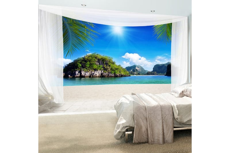 Fototapet Summer Breeze 300x210 - Artgeist sp. z o. o. - Inredning & dekor - Väggdekor - Tapeter & tapettillbehör - Fototapeter