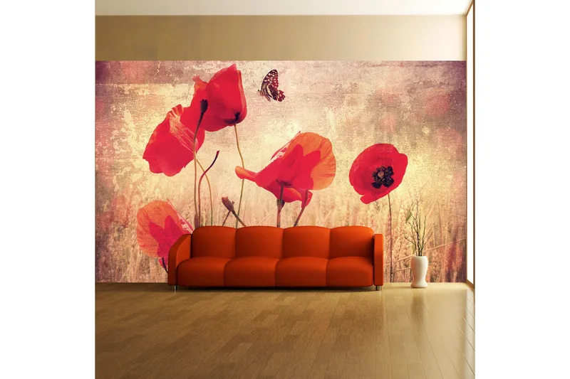 Fototapet Summer Is Coming 450x270 - Artgeist sp. z o. o. - Inredning & dekor - Väggdekor - Tapeter & tapettillbehör - Fototapeter