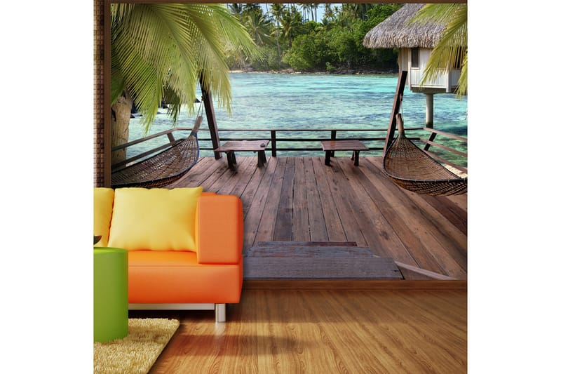 FOTOTAPET Summer Rest 200x140 - Artgeist sp. z o. o. - Inredning & dekor - Väggdekor - Tapeter & tapettillbehör - Fototapeter