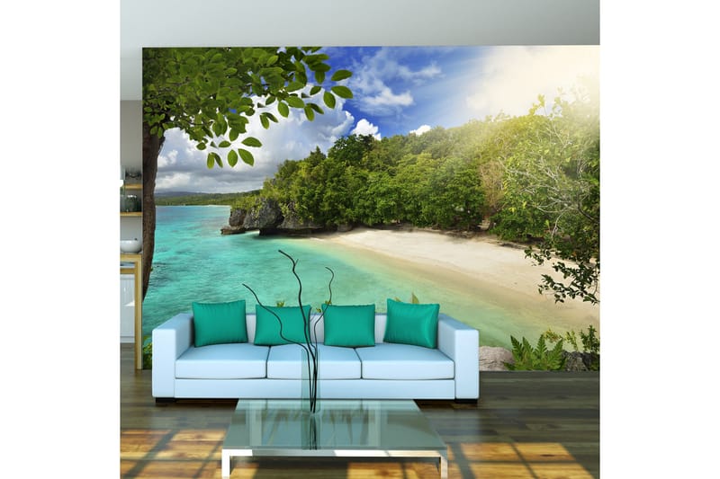 FOTOTAPET Sunny Beach 250x175 - Artgeist sp. z o. o. - Inredning & dekor - Väggdekor - Tapeter & tapettillbehör - Fototapeter