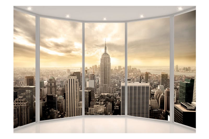 FOTOTAPET Sunny Morning In New York City 350x245 - Artgeist sp. z o. o. - Inredning & dekor - Väggdekor - Tapeter & tapettillbehör - Fototapeter