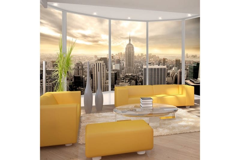 FOTOTAPET Sunny Morning In New York City 350x245, Artgeist sp. z o. o.