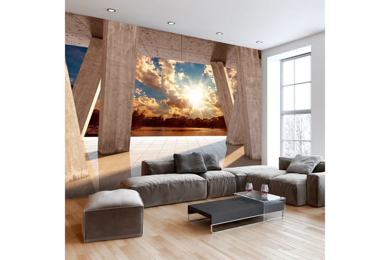 Fototapet Sunny Promenade 100x70, Artgeist sp. z o. o.