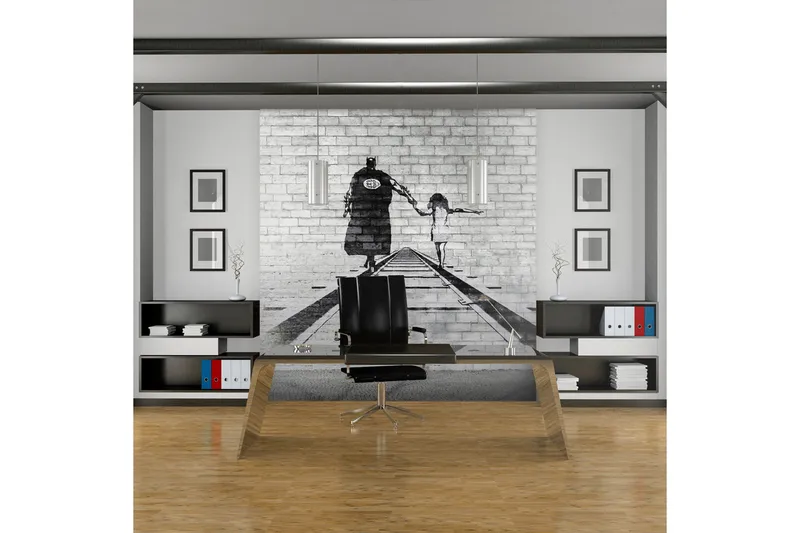 FOTOTAPET Superhero 200x154 - Artgeist sp. z o. o. - Inredning & dekor - Väggdekor - Tapeter & tapettillbehör - Fototapeter