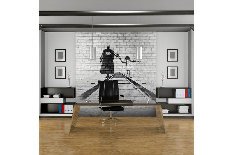 Fototapet Superhero 400x309 - Artgeist sp. z o. o. - Inredning & dekor - Väggdekor - Tapeter & tapettillbehör - Fototapeter