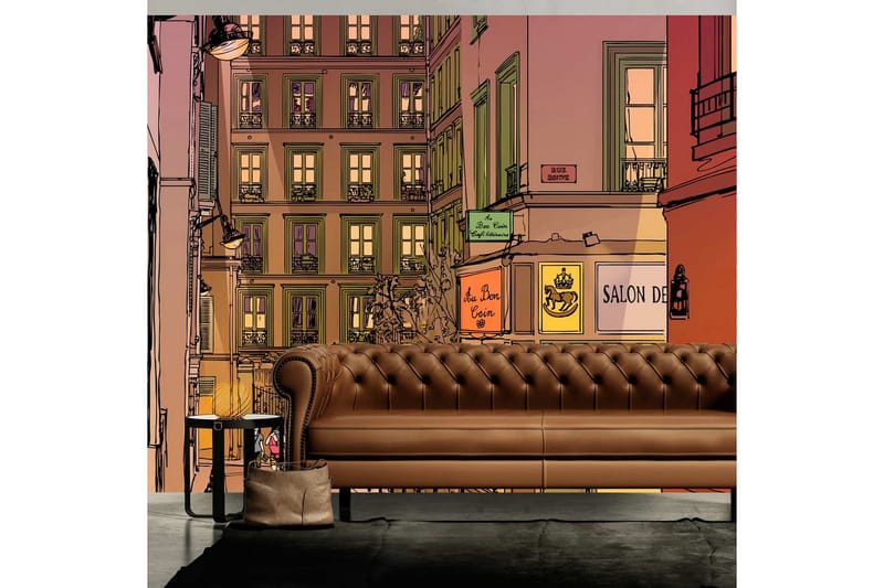 Fototapet Supper Paris 350x270 - Artgeist sp. z o. o. - Inredning & dekor - Väggdekor - Tapeter & tapettillbehör - Fototapeter