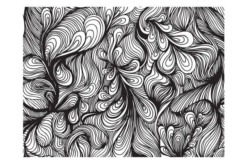 FOTOTAPET Svart Och Vitt Retrostil 250x193 - Artgeist sp. z o. o. - Inredning & dekor - Väggdekor - Tapeter & tapettillbehör - Fototapeter