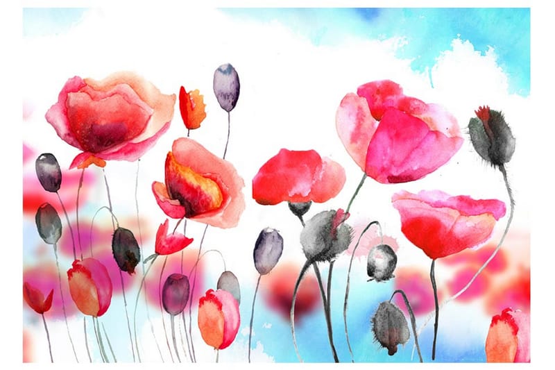 FOTOTAPET Swaying With The Wind 350x245 - Artgeist sp. z o. o. - Inredning & dekor - Väggdekor - Tapeter & tapettillbehör - Fototapeter