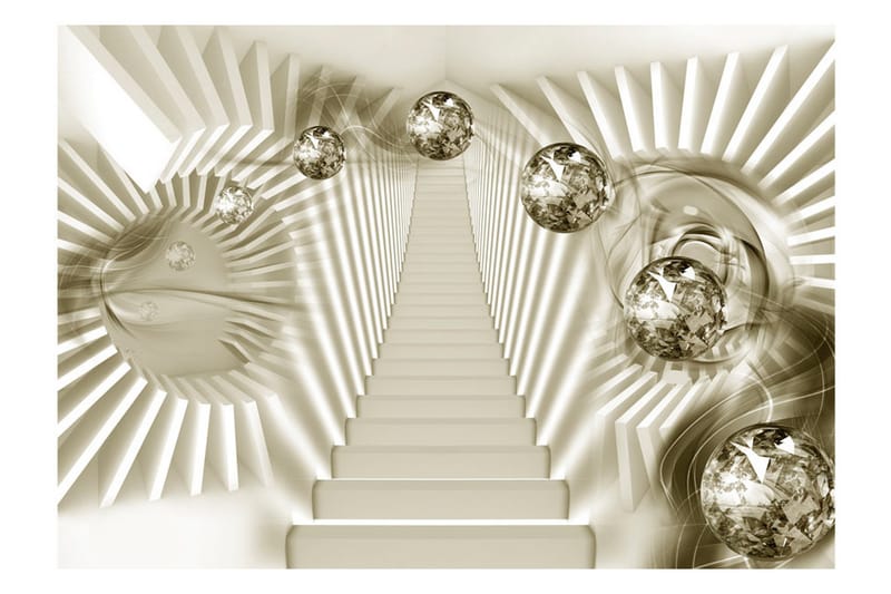 Fototapet Take The Stairs To Spacetime 400x280 - Artgeist sp. z o. o. - Inredning & dekor - Väggdekor - Tapeter & tapettillbehör - Fototapeter
