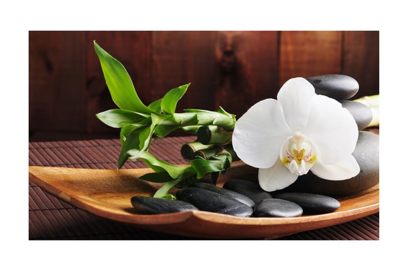 Fototapet Temple Zen 450x270 - Artgeist sp. z o. o. - Inredning & dekor - Väggdekor - Tapeter & tapettillbehör - Fototapeter