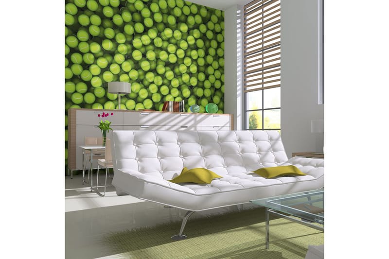 FOTOTAPET Tennisbollar Bakgrund 250x193 - Artgeist sp. z o. o. - Inredning & dekor - Väggdekor - Tapeter & tapettillbehör - Fototapeter