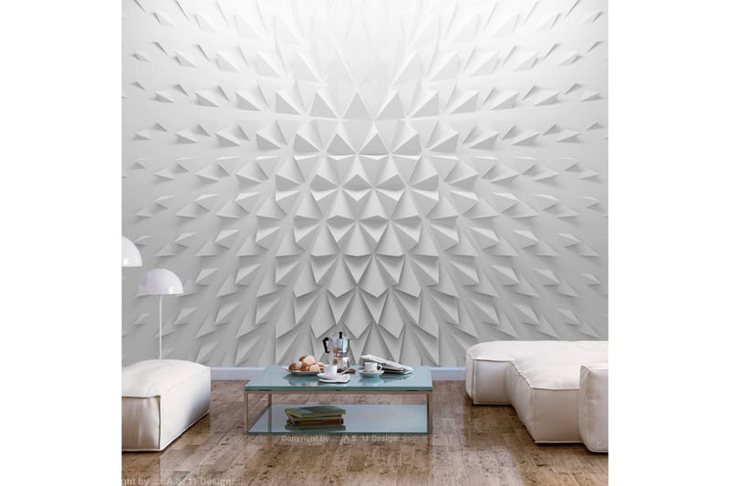 FOTOTAPET Tetrahedrons 350x245, Artgeist sp. z o. o.