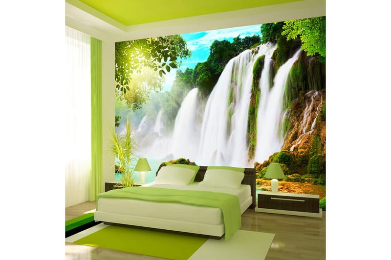 FOTOTAPET The Beauty Of Nature Waterfall 400x280, Artgeist sp. z o. o.