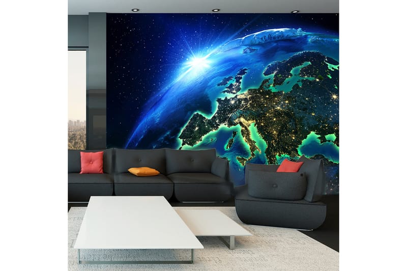 FOTOTAPET The Blue Planet 250x175 - Artgeist sp. z o. o. - Inredning & dekor - Väggdekor - Tapeter & tapettillbehör - Fototapeter