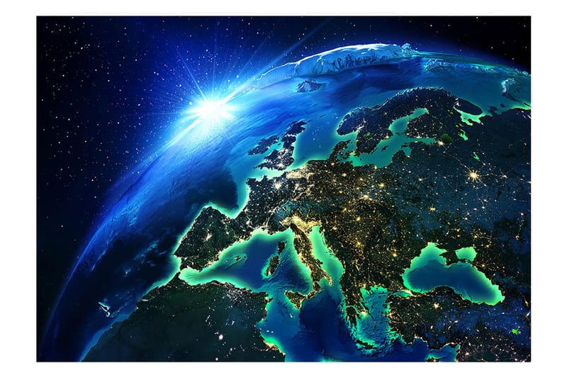 FOTOTAPET The Blue Planet 250x175 - Artgeist sp. z o. o. - Inredning & dekor - Väggdekor - Tapeter & tapettillbehör - Fototapeter