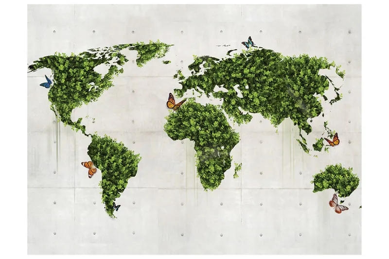 Fototapet The Butterfly Garden 300x231, Artgeist sp. z o. o.