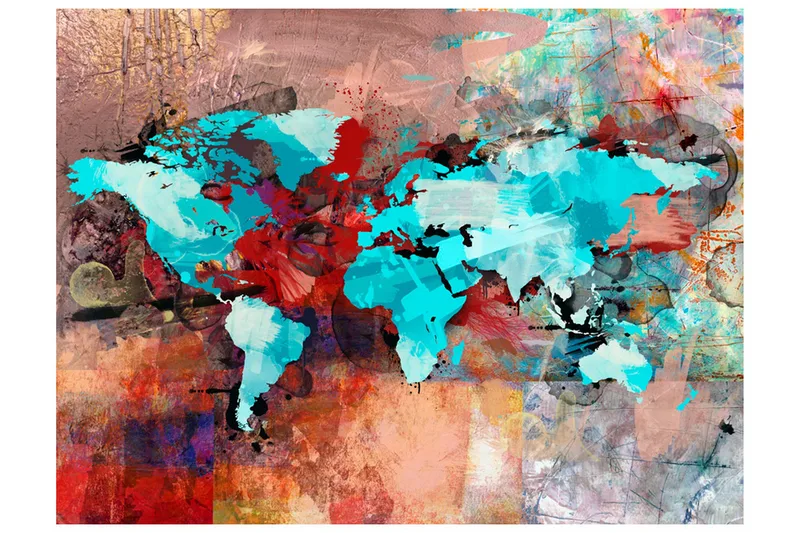 Fototapet The Earth Without Art Is Just 'Eh' 200x154 - Artgeist sp. z o. o. - Inredning & dekor - Väggdekor - Tapeter & tapettillbehör - Fototapeter