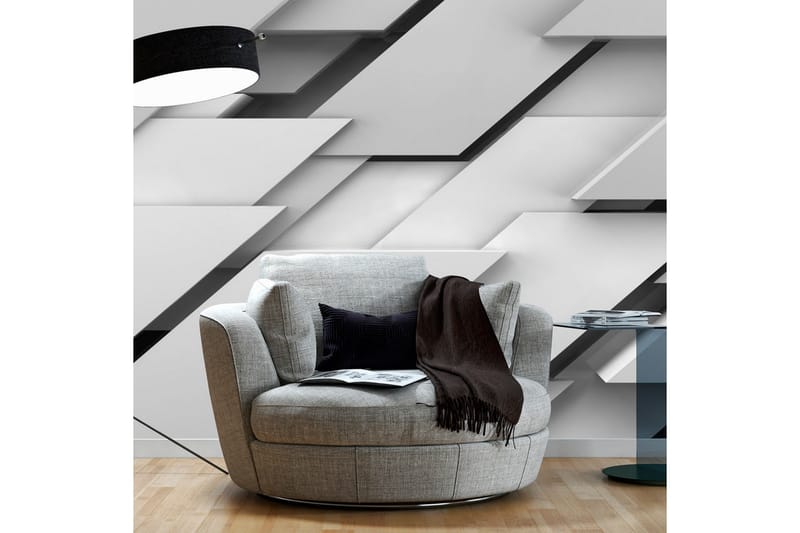 FOTOTAPET The Edge Of Gray 100x70 - Artgeist sp. z o. o. - Inredning & dekor - Väggdekor - Tapeter & tapettillbehör - Fototapeter