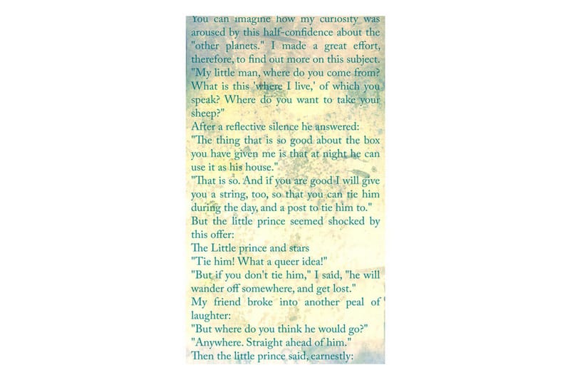 Fototapet The Little Prince Tales Of Life 50x1000 - Artgeist sp. z o. o. - Inredning & dekor - Väggdekor - Tapeter & tapettillbehör - Fototapeter