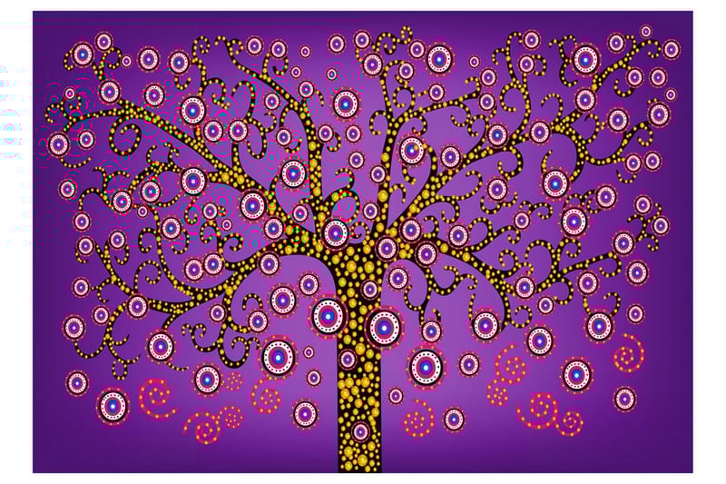 FOTOTAPET The Magic Tree 200x140 - Artgeist sp. z o. o. - Inredning & dekor - Väggdekor - Tapeter & tapettillbehör - Fototapeter