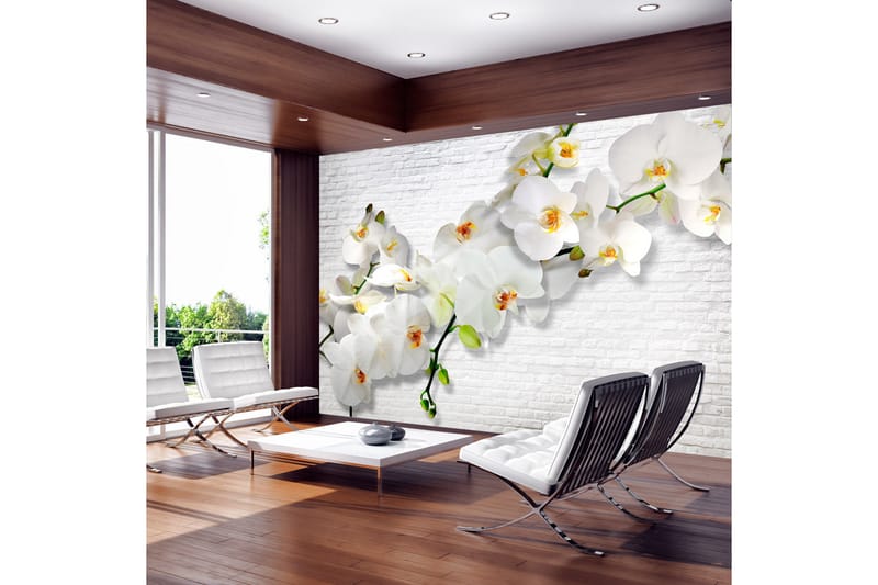 FOTOTAPET The Urban Orchid 100x70 - Artgeist sp. z o. o. - Inredning & dekor - Väggdekor - Tapeter & tapettillbehör - Fototapeter
