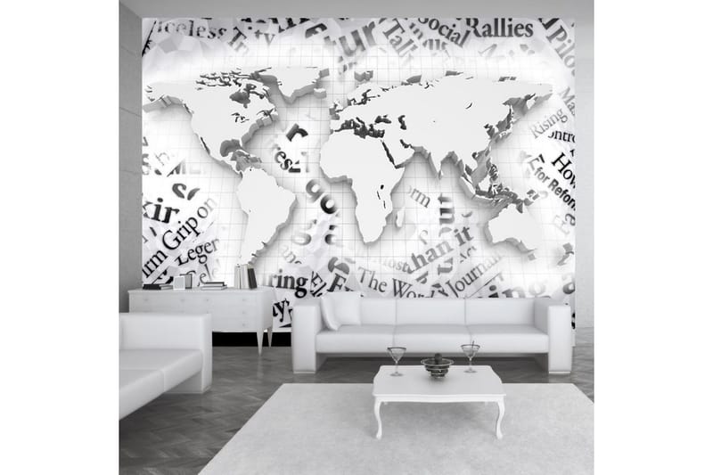 FOTOTAPET The World Of Newspapers 400x280, Artgeist sp. z o. o.