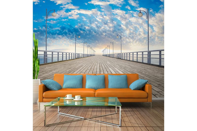 FOTOTAPET The Pier 200x140 - Artgeist sp. z o. o. - Inredning & dekor - Väggdekor - Tapeter & tapettillbehör - Fototapeter