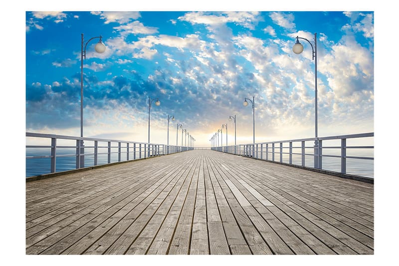 FOTOTAPET The Pier 350x245 - Artgeist sp. z o. o. - Inredning & dekor - Väggdekor - Tapeter & tapettillbehör - Fototapeter