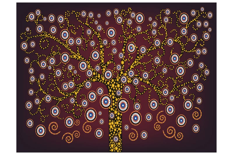 Fototapet Träd Orient 200x154 - Artgeist sp. z o. o. - Inredning & dekor - Väggdekor - Tapeter & tapettillbehör - Fototapeter