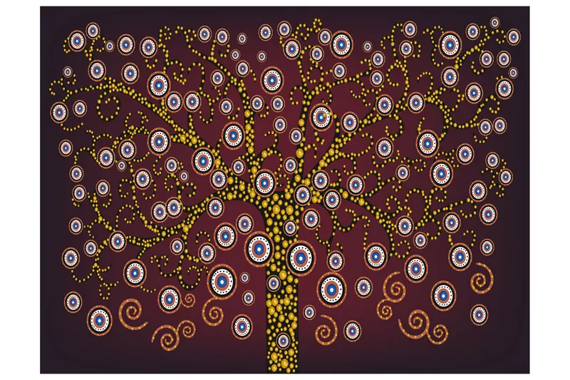 Fototapet Träd Orient 250x193 - Artgeist sp. z o. o. - Inredning & dekor - Väggdekor - Tapeter & tapettillbehör - Fototapeter